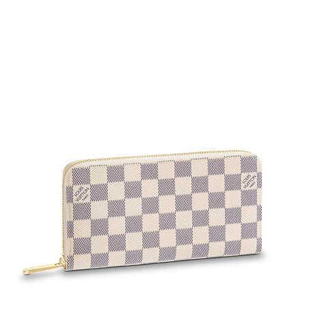 Zippy Wallet Damier Azur Canvas 